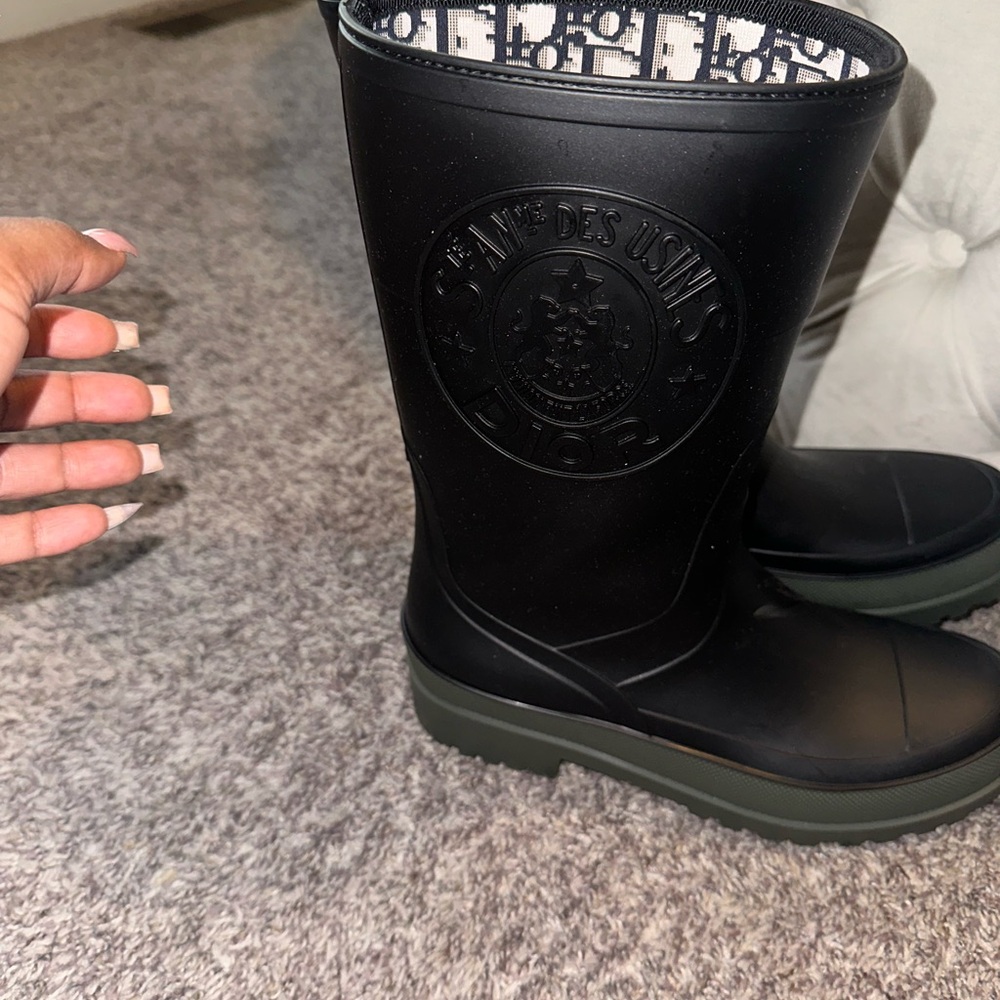 Dior rain boot